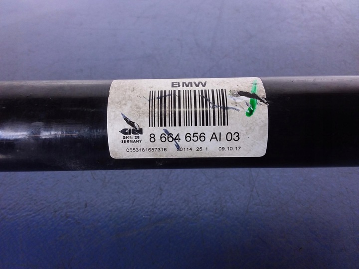 фото №5, Bmw 5 g30 4.4 xdrive піввісь права зад 8664656