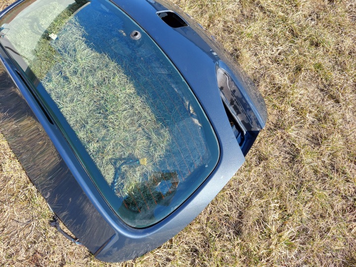 фото №6, Seat leon ii 2 кришка багажника задня зад скло ls7z