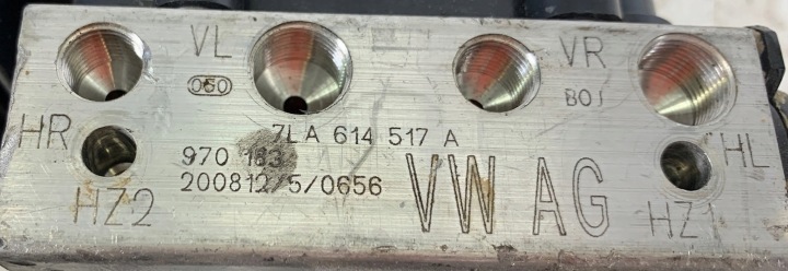фото №8, 1 насос модуль керування abs vw transporter t6 7la614517a