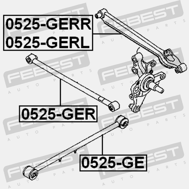 фото №16, Стрижень задній поздовжній mazda 626 ge 1991-1994 eu
