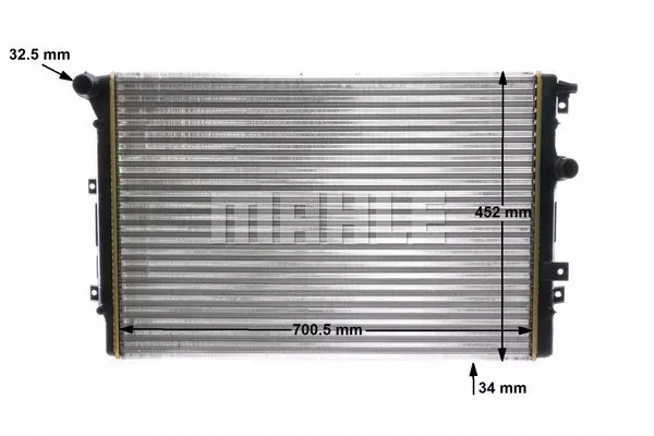 фото №14, Радіатор vw tiguan 2.0 tdi 11/2007- mahle