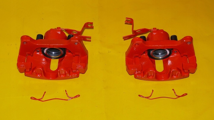 фото №12, Зажимы тормозные jarzma левый правые перед audi a4 b6 a6 c5 c6 312/25mm 01r-