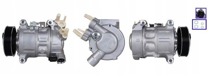 фото №1, Компресор кондиціонера do citroen ds ds opel peugeot toyota