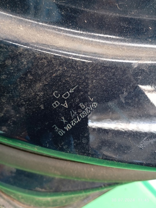 фото №13, Двері праві зад задні mercedes benz glc w253 a2537320410