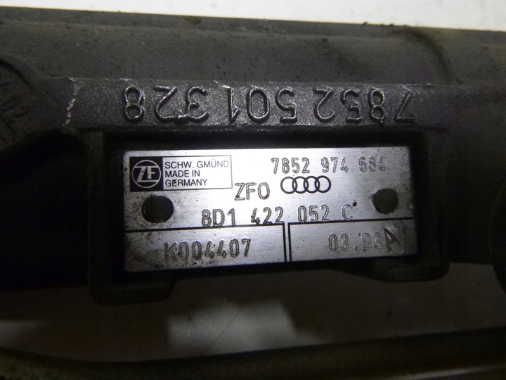 фото №7, Рулевая рейка audi a4 b5 2.6 98r.