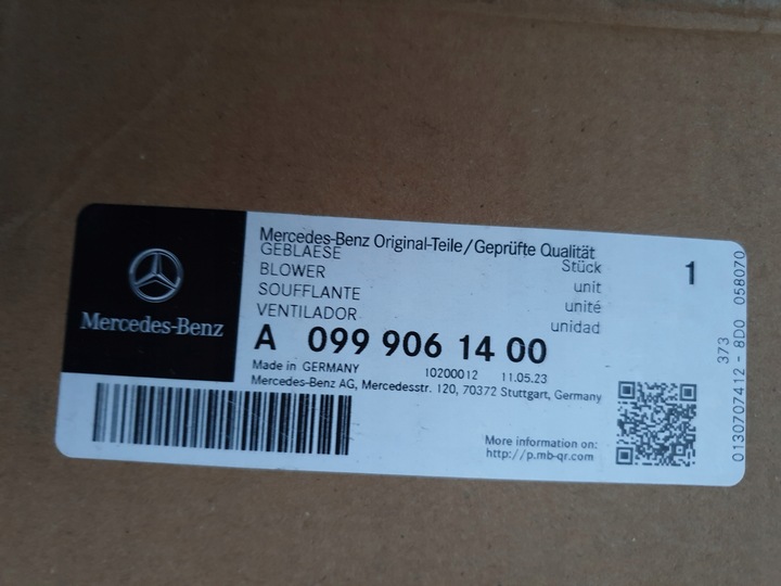 фото №7, Mercedes c-klasa w206 206 cla w118 gla 156 w156e-klasa w213 вентилятор