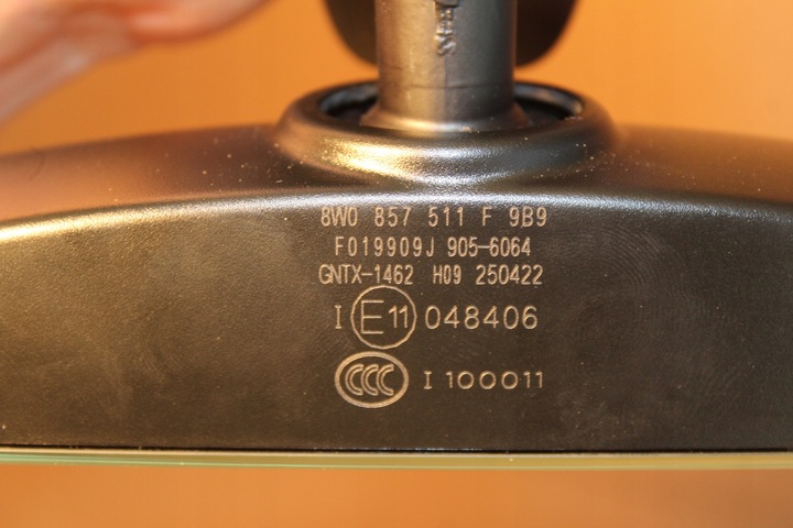 фото №7, Дзеркало внутрішні audi a4 rs4 8w b9 рестайлінг