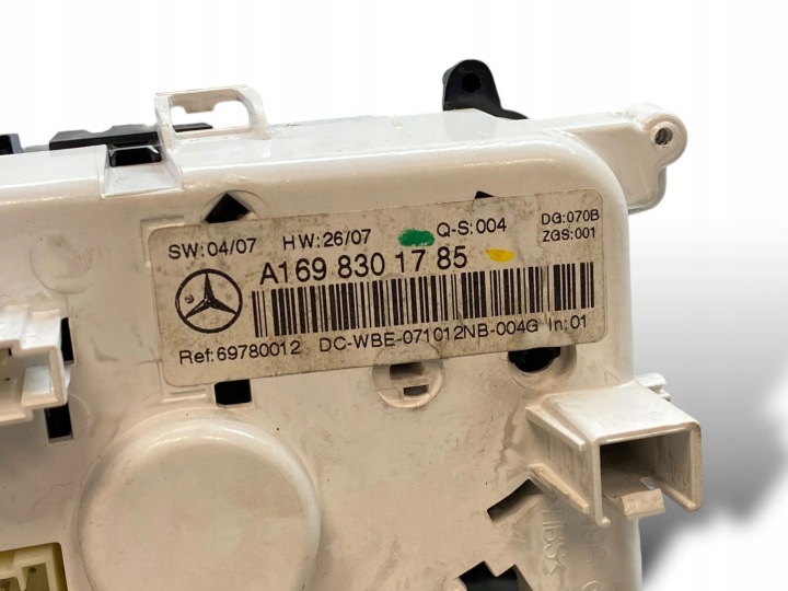 фото №12, Mercedes-benz a w169 2007 панель клімат-контролю