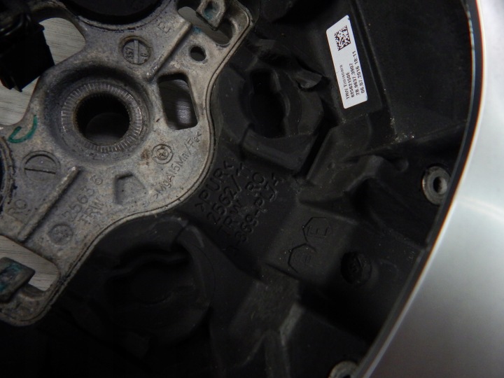 фото №12, Bmw f20 f22 f30 f32 f34 f36- руль sport лепестки белая nić 3-369-pl7-1