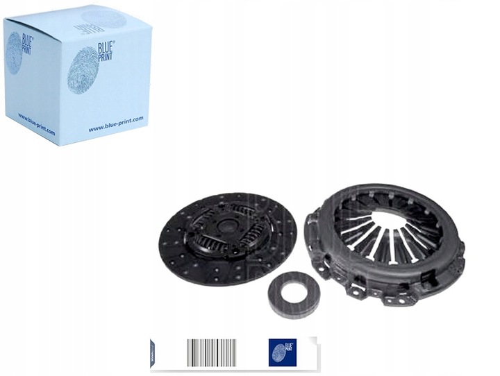 фото №9, Сцепление набор navara d40 05-10 синий print adn130246 набор сцепление