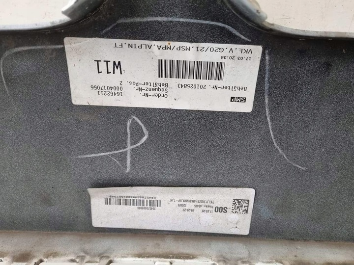 фото №6, Bmw 3 g20 g21 м-пакет бампер перед 201025843