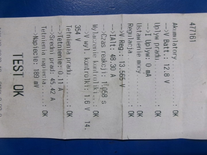 фото №7, Audi 80 b4 2.0 генератор 050903015j bosch 0120469011 90a протестированный