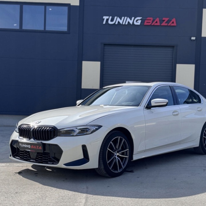 фото №7, Bodykit bmw g20 lci бамперы пороги решётка диффузор наконечники лампы передние
