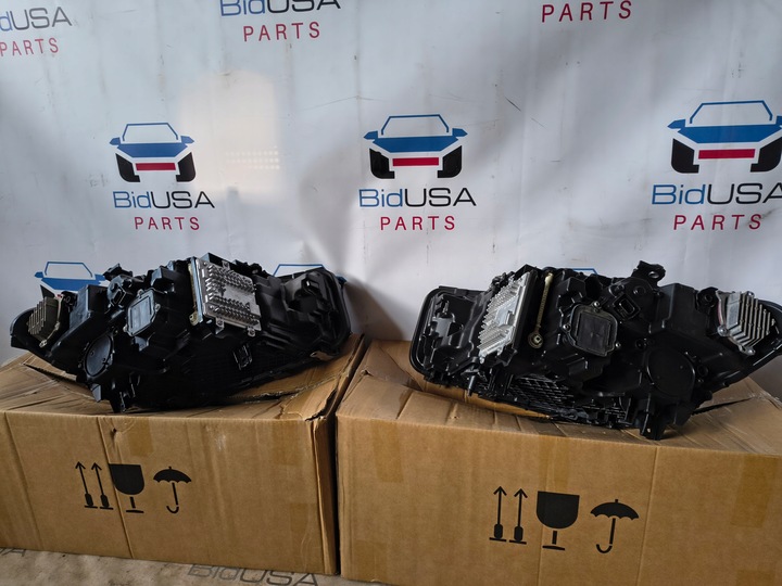 фото №6, Bmw g30 lci рестайлинг полный led адаптивный лампа левая правая передняя 9479274