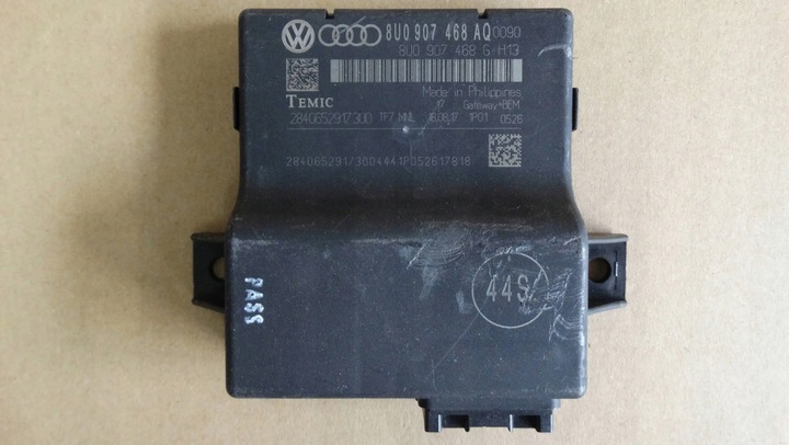 фото №2, Модуль шлюз 8u0907468aq audi q3