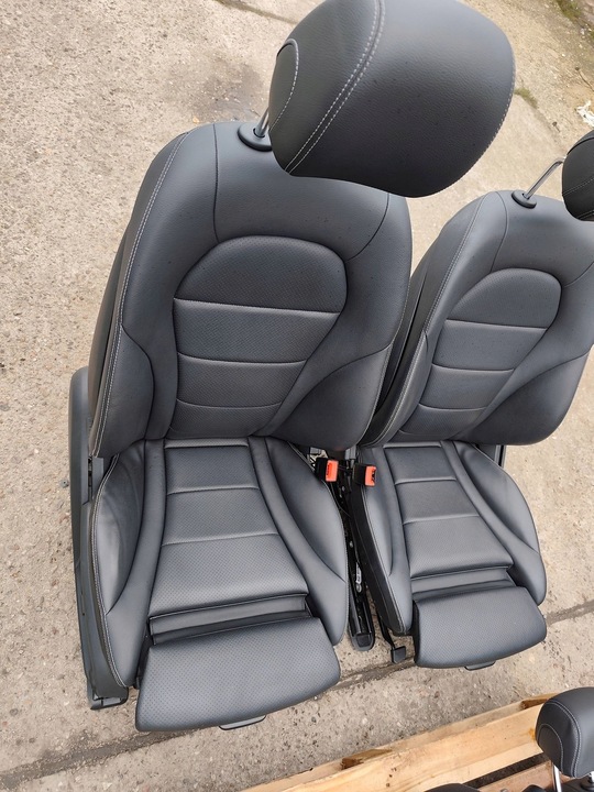 фото №8, Mercedes x253 glc шкіра сидіння диван обшивки uk