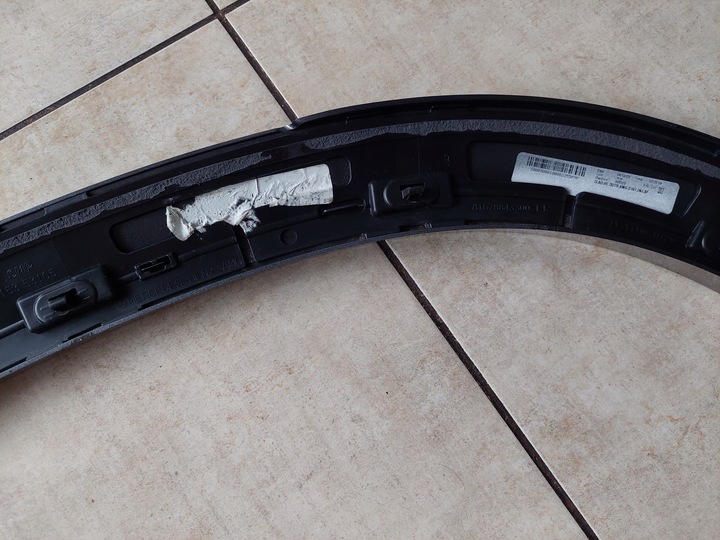 фото №10, Планка крыльев - левый зад - mercedes gle w167 - amg