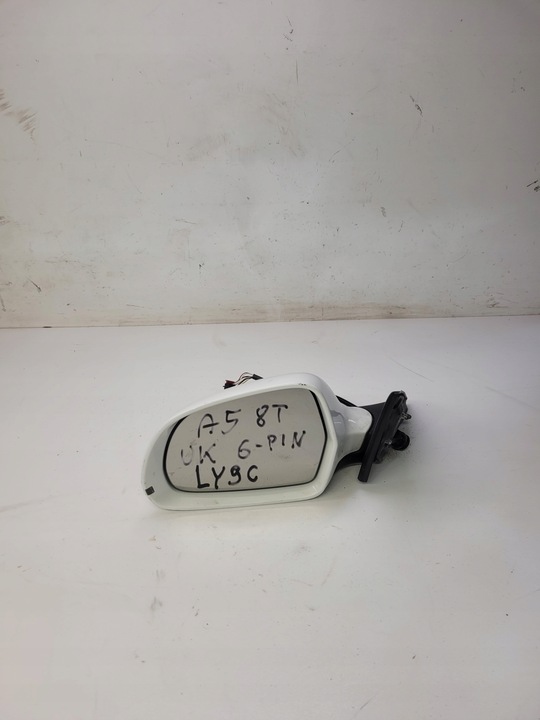 фото №1, Зеркало внешние левая audi a5 8t ly9c 6-pin uk