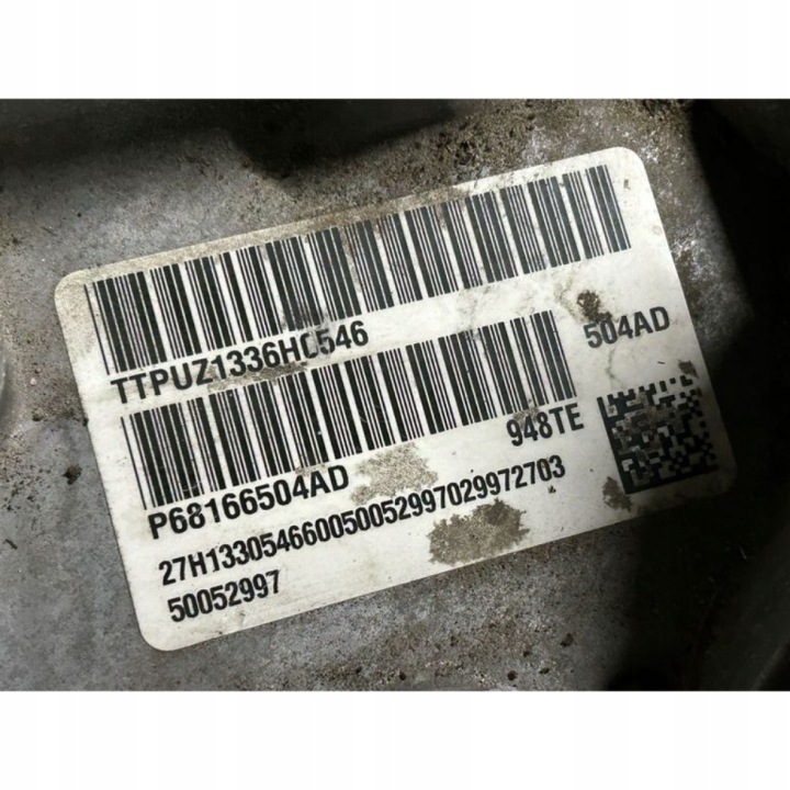 фото №16, Автоматическая коробка передач chrysler pacifica p68166504ad
