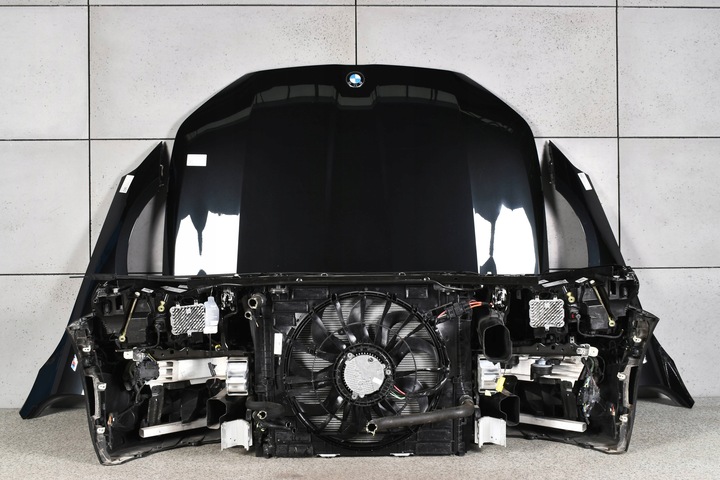 фото №8, Bmw 5 g60 g61 капот крила бампер лампи led pas перед радіатор 475
