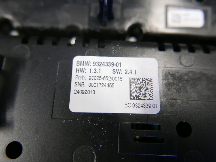 фото №7, Bmw f06 f12 f13 панель радио кондиционера ceramika