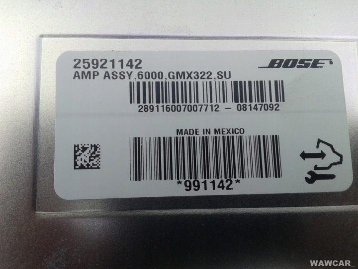 фото №5, Підсилювач bose 25921142 cadillac cts ii 2008-2014