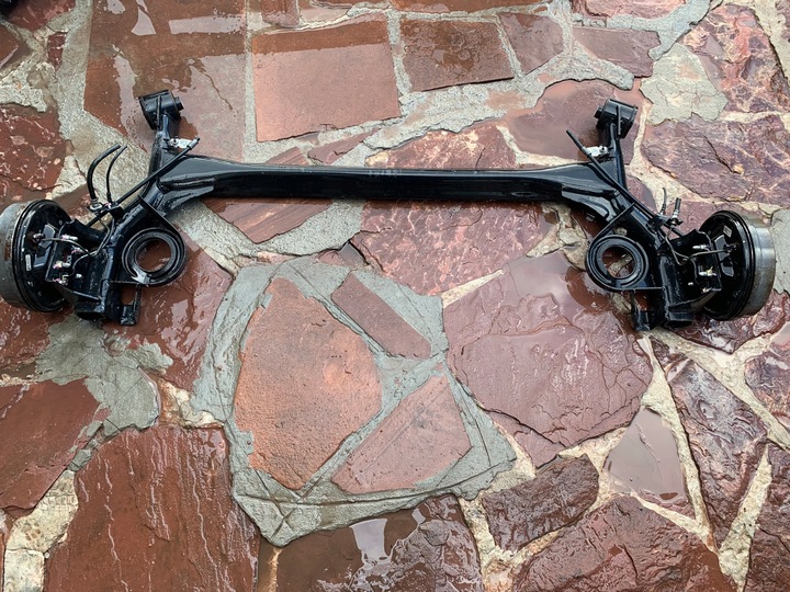 фото №1, Chevrolet spark m300 балка вісь зад задня 12r