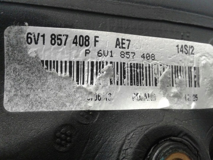 фото №6, Зеркало lf9e правое 6pin европа skoda fabia iii