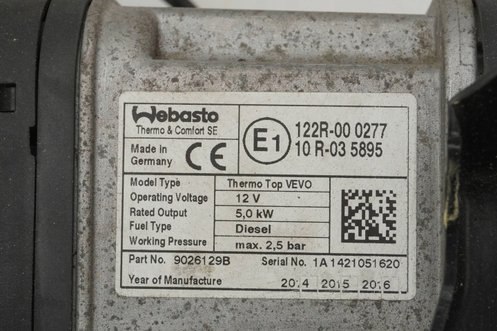 фото №9, Отопление стояночный вебасто vw passat b7 cc 3aa815005d 9026129b