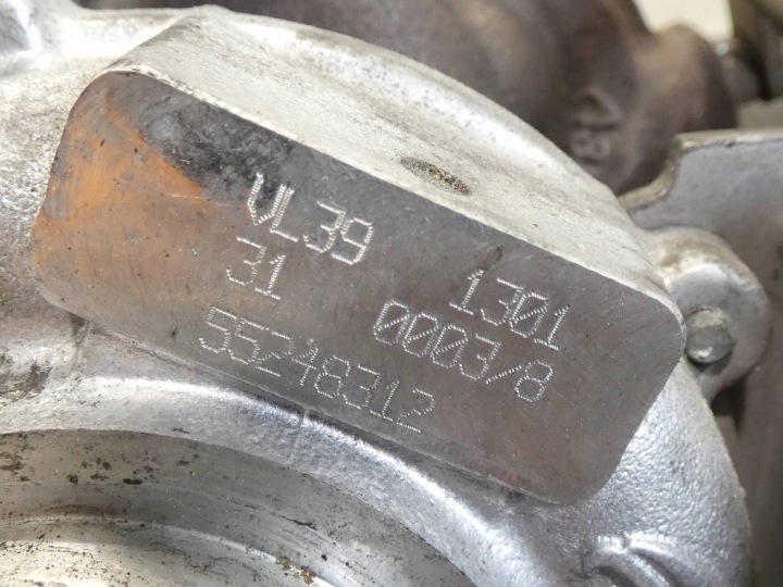 фото №6, Turbosprężarka турбина fiat abarth 500 alfa romeo mito gulietta 1.4t 55248312