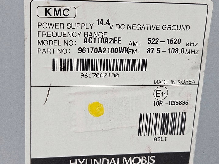 фото №7, Kia ceed 2014 панель / радиопроигрыватель cd/dvd/gps
