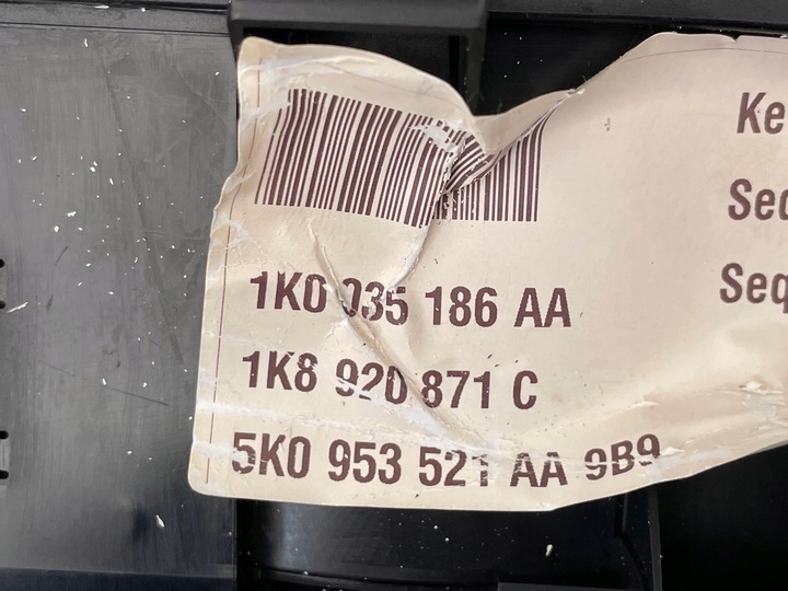 фото №7, Спідометр  прилади vw scirocco 1k8920871c a2c53293358