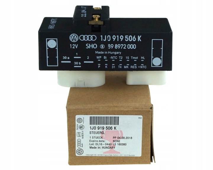 фото №1, Блок керування модуль вентиляторів org octavia i 96-10