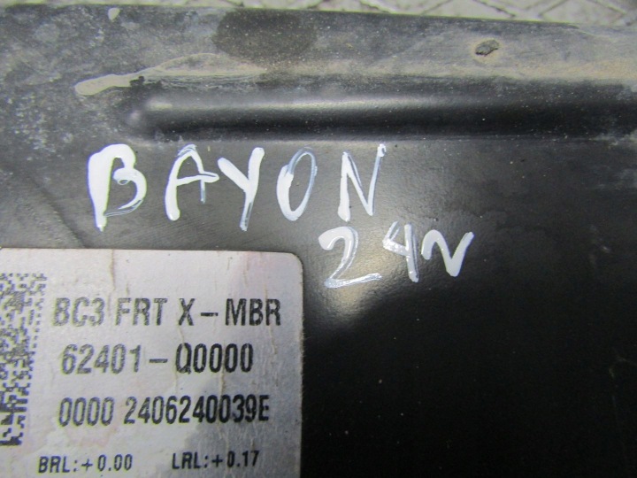 фото №7, Hyundai bayon 1.0 t-gdi 24r підрамник передній балка підрамник 62401-q0000 62401q0000