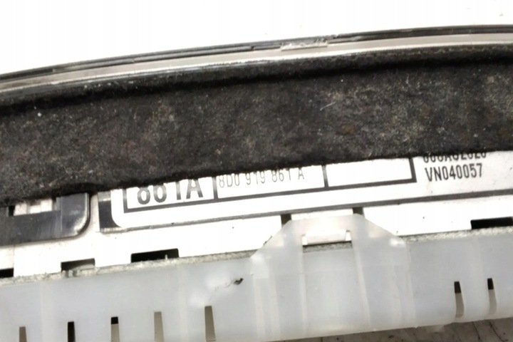 фото №7, Спидометр audi a4 avant 8d5, b5 8d0919861a 1.9l дизель 1999