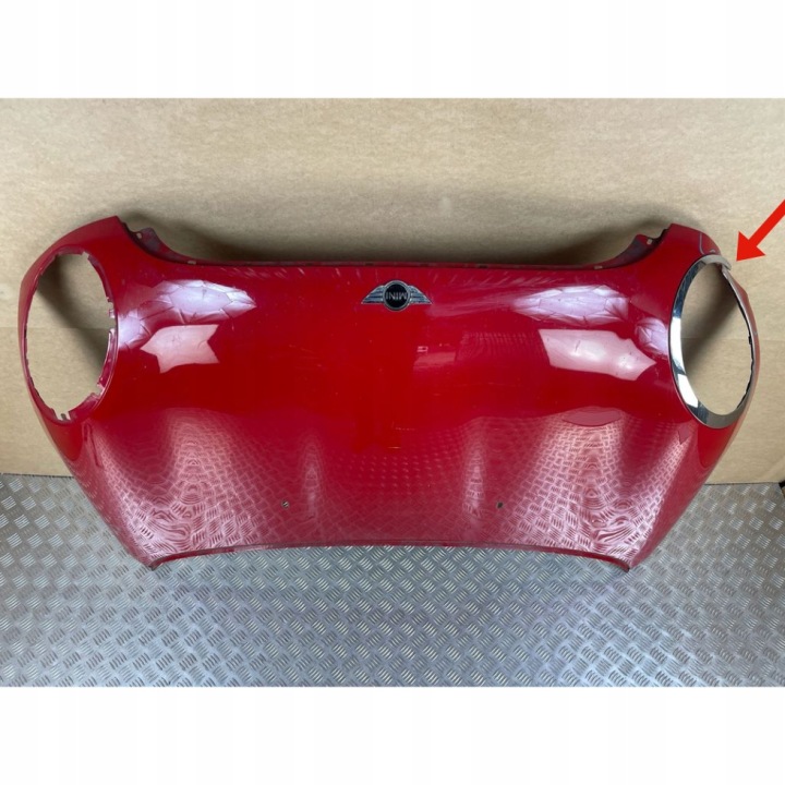 фото №6, Капот крышка двигателя mini cooper r55 r56 r57 2006-2014 бензин