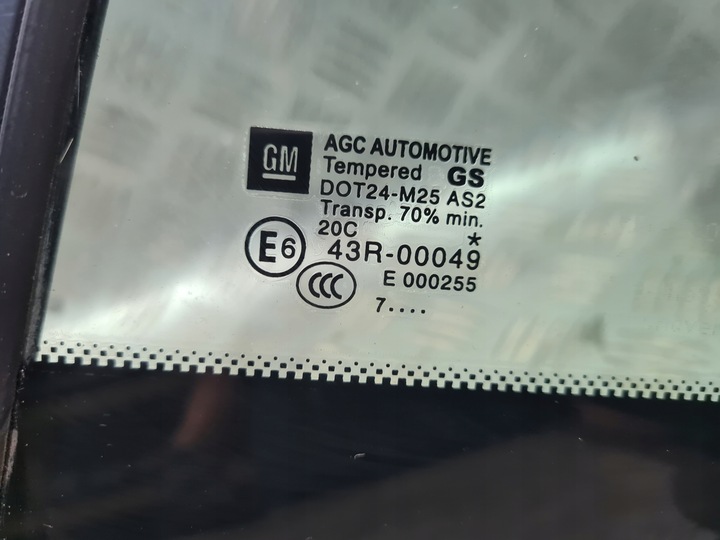 фото №3, Скло ліва задня двері opel zafira c 2017