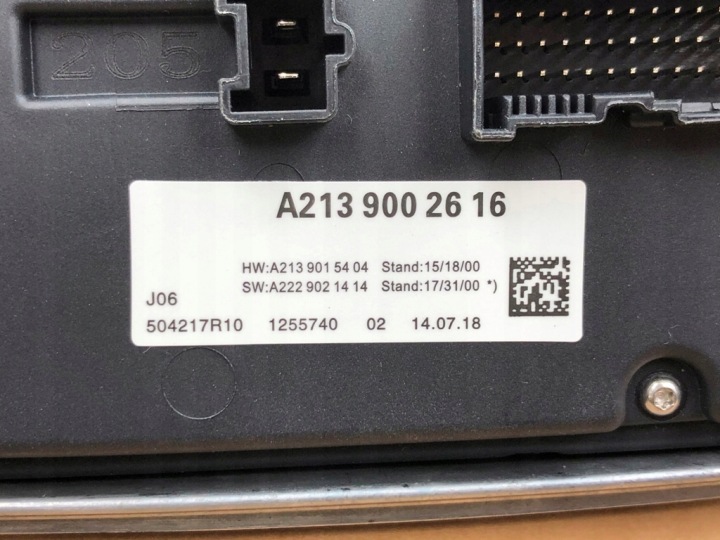 фото №9, Блок розжига ксенона фара led правое левое a2139002616 do mercedes benz w205