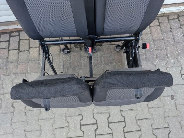 фото №8, Renault master iii 3 рестайлинг сиденье правые перед диван лавка двойное сиденье