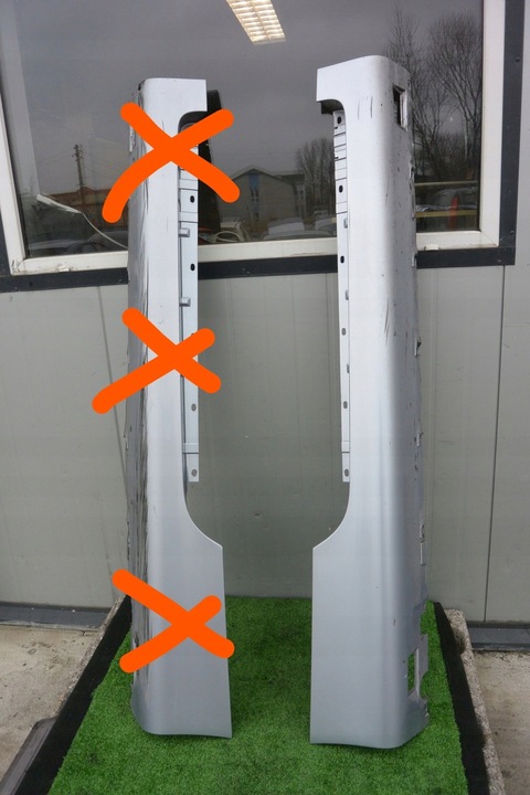 фото №1, Защита накладка порога правая audi tt 8j ly4w