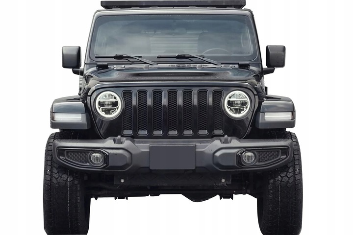 фото №15, Jeep wrangler jl 2018+ бампер переднє пластиковий rubicon bez pdc