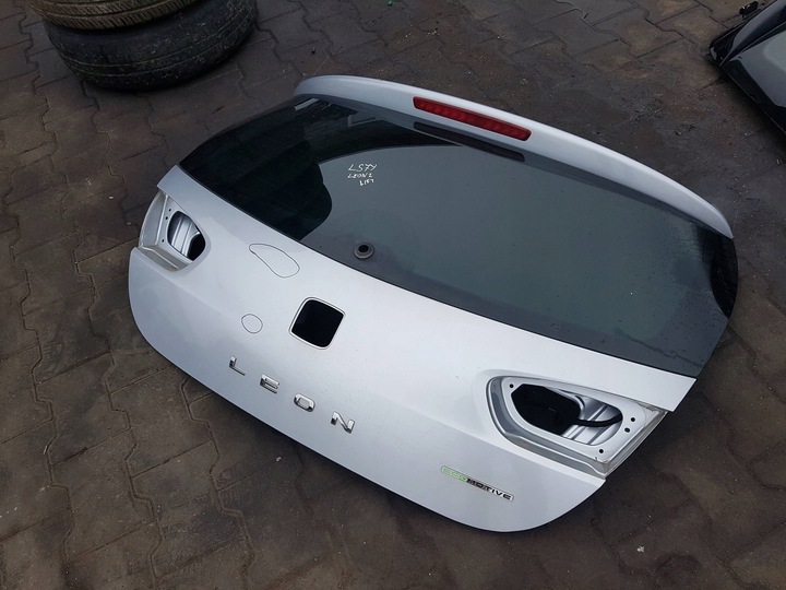 фото №4, Seat leon 2 ii рестайлінг 09-12r кришка багажника зад ls7y