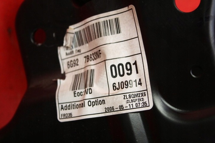 фото №10, Педаль педали комплект 6g92-7b633-nf 6g92-9f836-jc ford s-max mk1 i 2.0 tdci