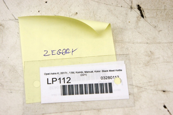 фото №6, Lp112 opel astra k v 1.6d спідометр  прилади 39085724