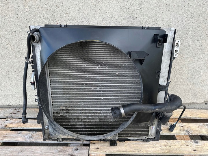 фото №4, Комплект радіатор вентилятор range rover vogue 4.4