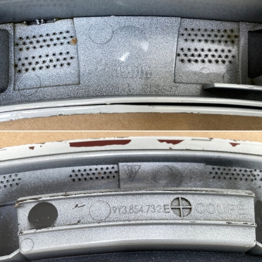 фото №15, Porsche cayenne iii планка крыльев правые зад na крыло накладка защита