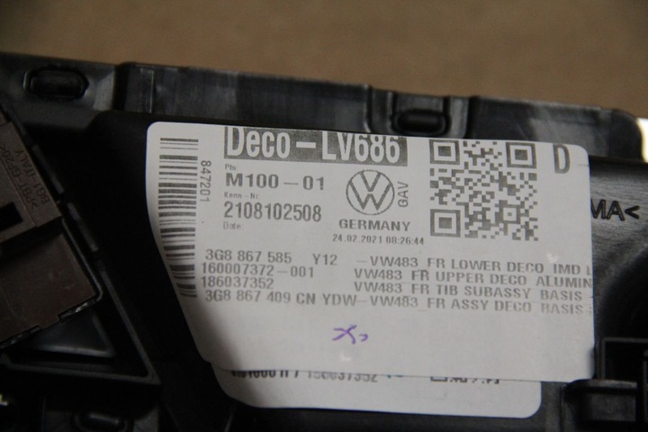 фото №8, Планка двері лівий перед sonavox vw arteon 3g8867409cn