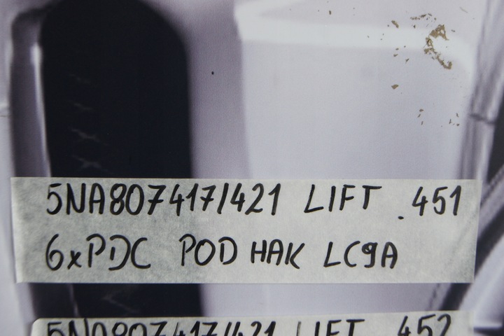 фото №13, Gd tiguan рестайлинг бампер зад 5na807417 lc9a