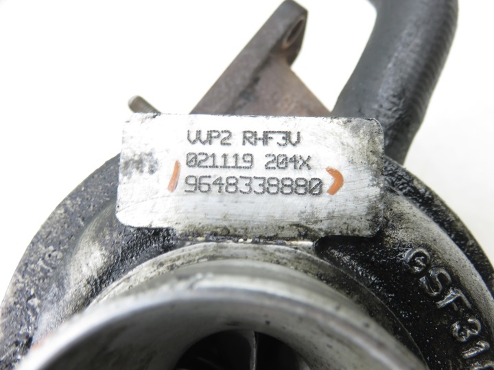 фото №6, Турбонагнітач citroen c3 i 1.4 hdi 9648338880 8hy dv4ted4