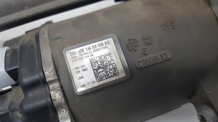 фото №7, Vw golf vii 7 t-roc трансмиссия рулевая рулевая рейка eu